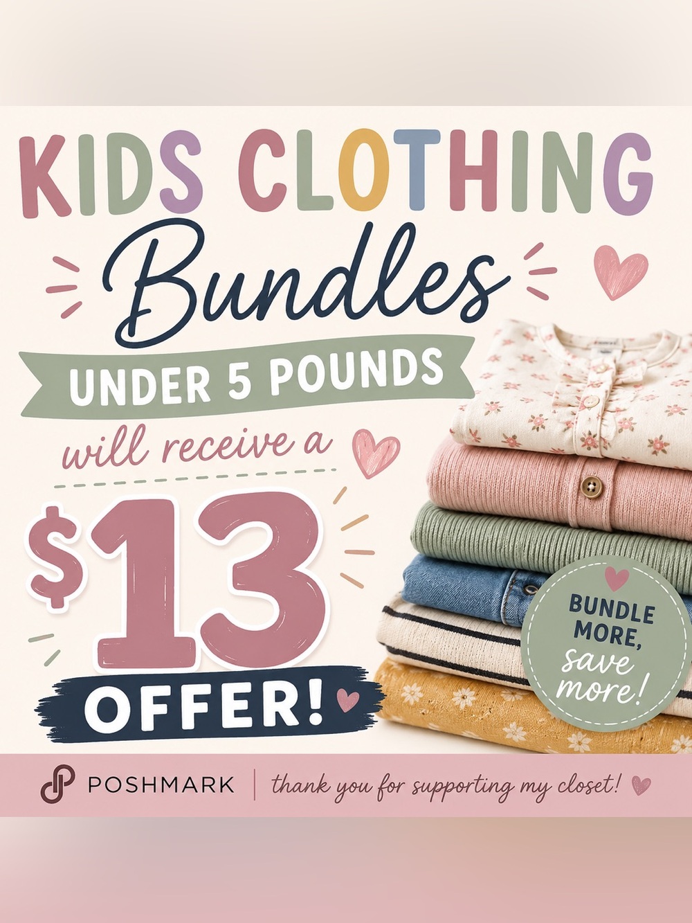 Sale on Kids Clothing Bundles